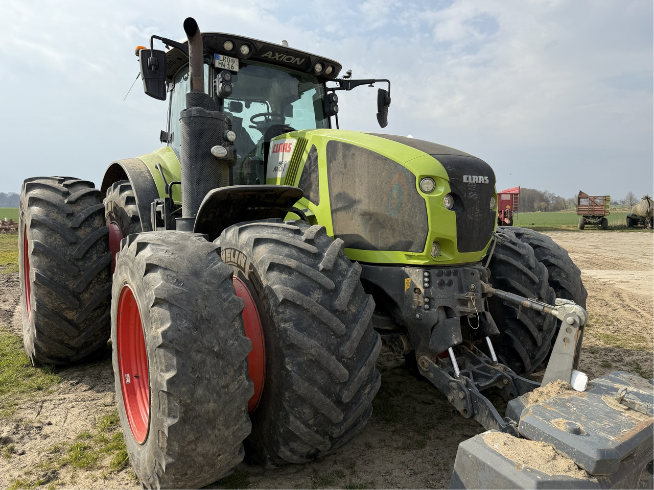 Claas Axion 960 C-Matic CEBIS - جرار: صورة 1 Claas Axion 960 C-Matic CEBIS - جرار: صورة 1