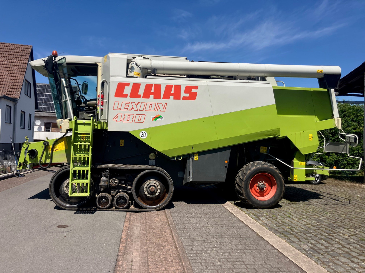Claas Lexion 480 Terra Trac - حصادة: صورة 1 Claas Lexion 480 Terra Trac - حصادة: صورة 1