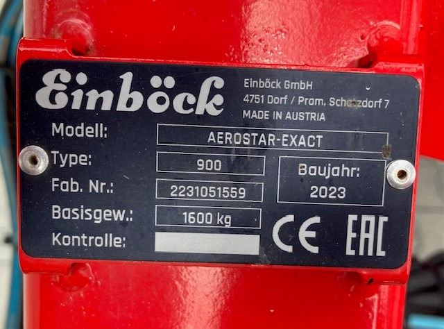 Einböck AEROSTAR-EXACT 900 - مسفلة تمهيد التربة: صورة 2 Einböck AEROSTAR-EXACT 900 - مسفلة تمهيد التربة: صورة 2
