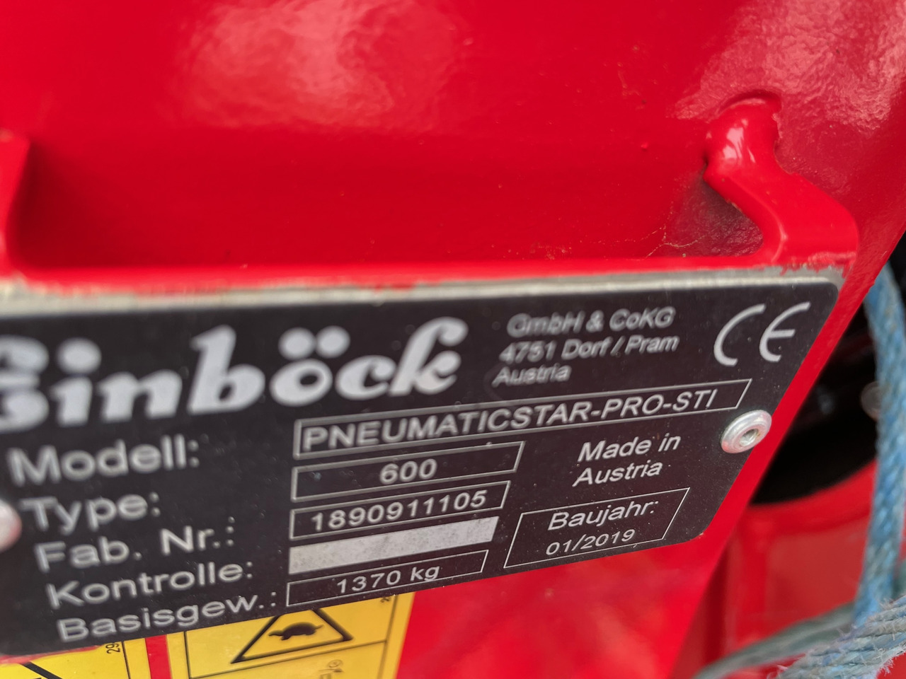 Einböck Pneumaticstar Pro 600 STI - آلة بذر: صورة 2 Einböck Pneumaticstar Pro 600 STI - آلة بذر: صورة 2