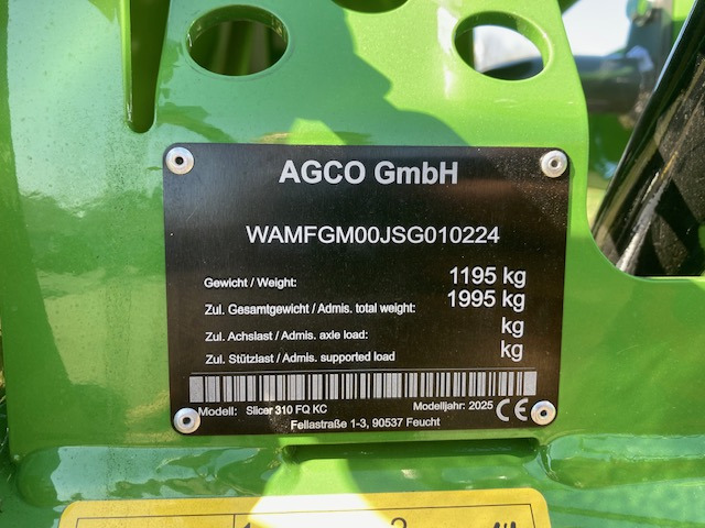 Fendt Slicer 310 FQ KC - جزازة العشب: صورة 2 Fendt Slicer 310 FQ KC - جزازة العشب: صورة 2