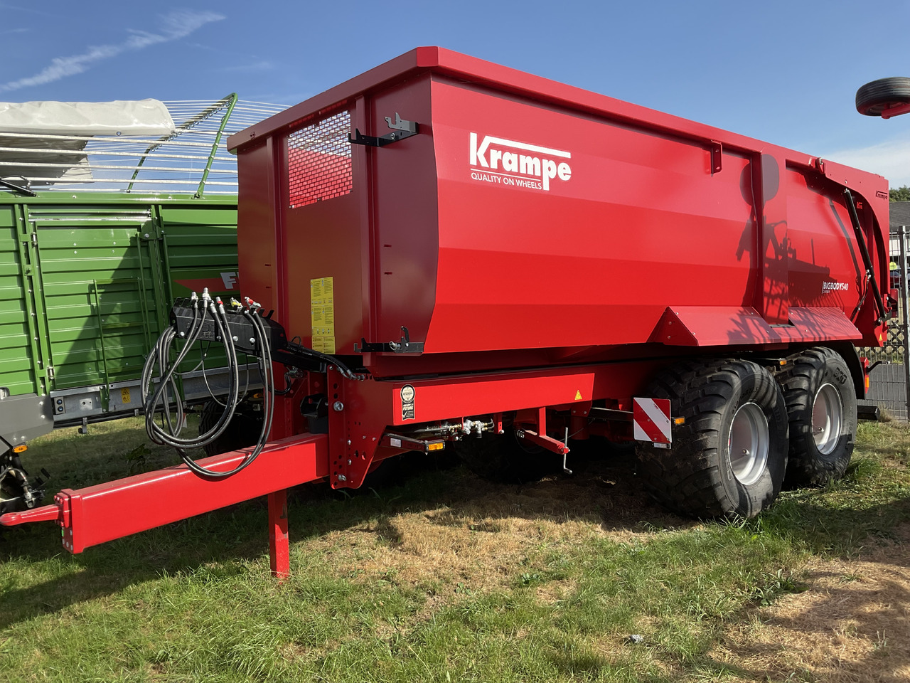 Krampe Big Body 540 Carrier - شاحنة قلاب: صورة 1 Krampe Big Body 540 Carrier - شاحنة قلاب: صورة 1