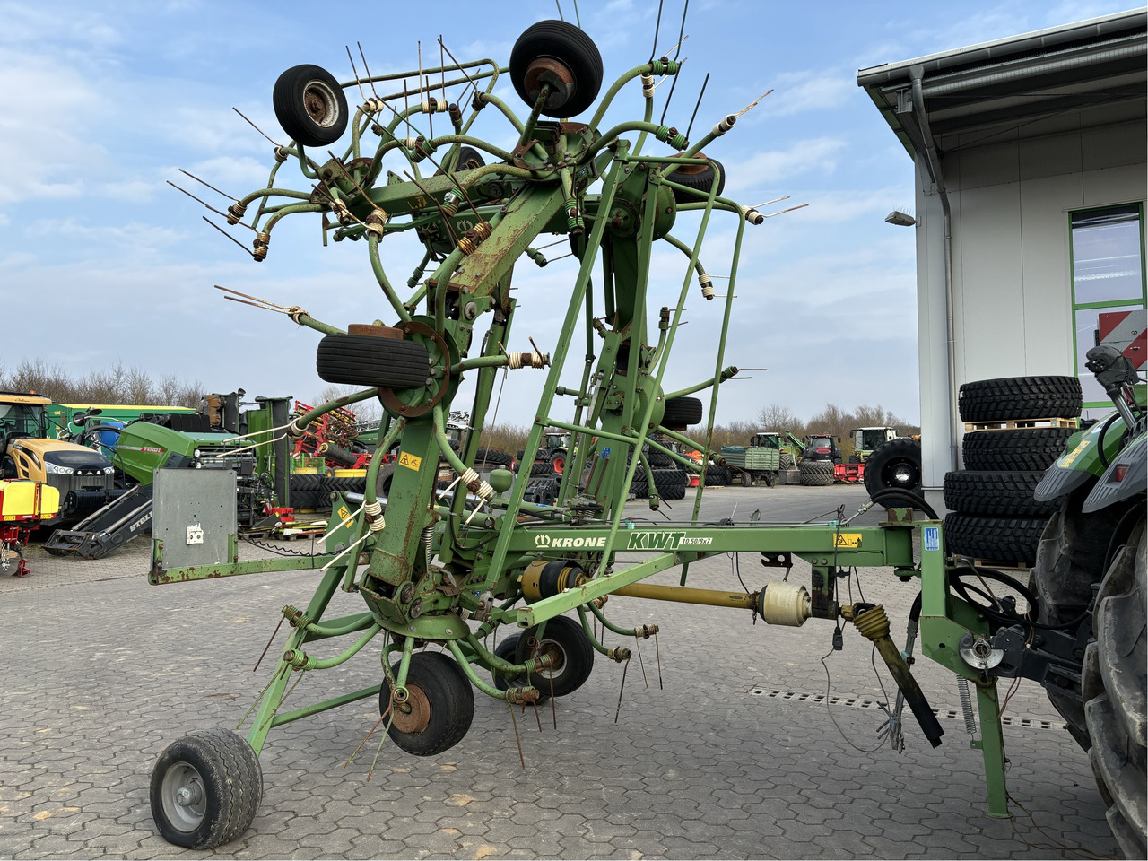 Krone KWT 10.50 / 8 x 7 Heuwender - نشارة الدريس/ شوكة جرف: صورة 5 Krone KWT 10.50 / 8 x 7 Heuwender - نشارة الدريس/ شوكة جرف: صورة 5