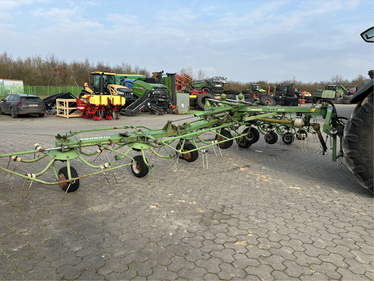 Krone KWT 10.50 / 8 x 7 Heuwender - نشارة الدريس/ شوكة جرف: صورة 4 Krone KWT 10.50 / 8 x 7 Heuwender - نشارة الدريس/ شوكة جرف: صورة 4