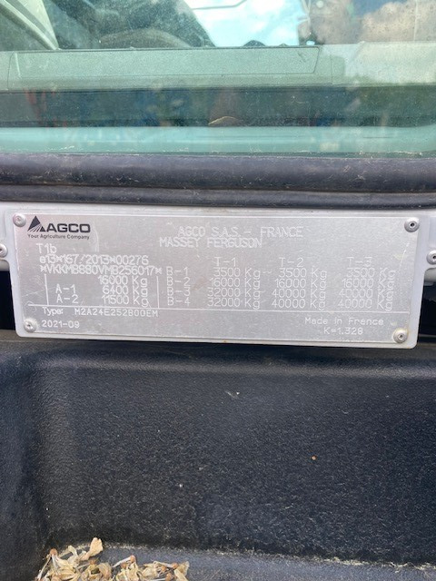 Massey Ferguson 8S.245 Dyna E-Power Excl - جرار: صورة 2 Massey Ferguson 8S.245 Dyna E-Power Excl - جرار: صورة 2