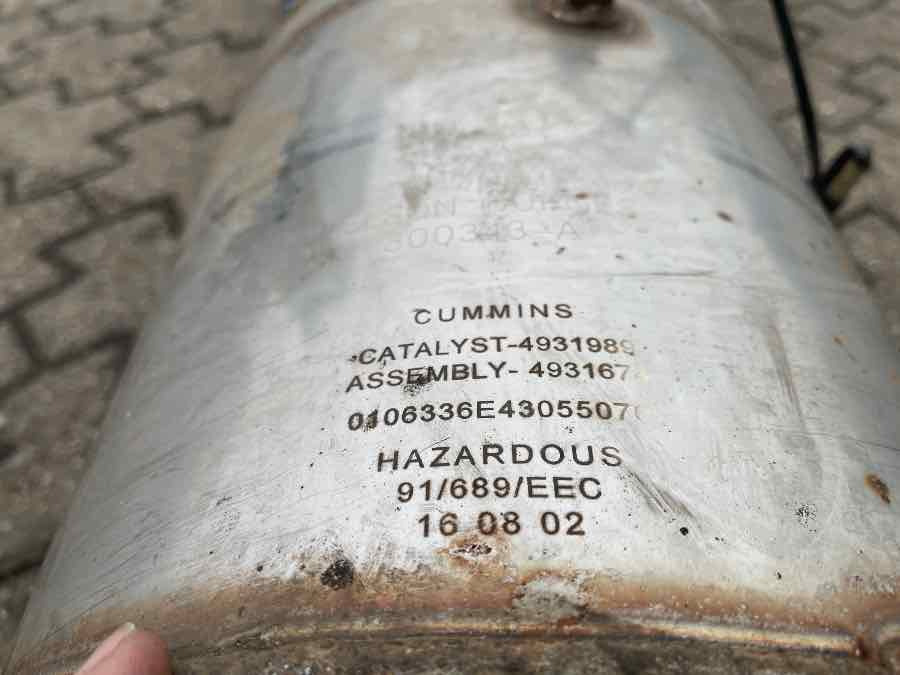 DAF EXHAUST 300343A - علبة العادم/ نظام العادم - شاحنة: صورة 2 DAF EXHAUST 300343A - علبة العادم/ نظام العادم - شاحنة: صورة 2