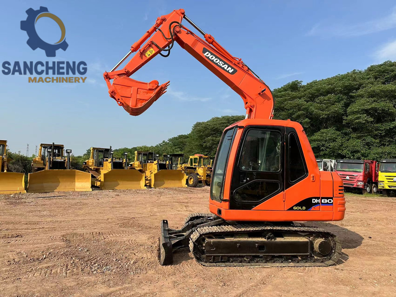 DOOSAN DH80 Mini Excavator - حفار زاحف: صورة 5 DOOSAN DH80 Mini Excavator - حفار زاحف: صورة 5