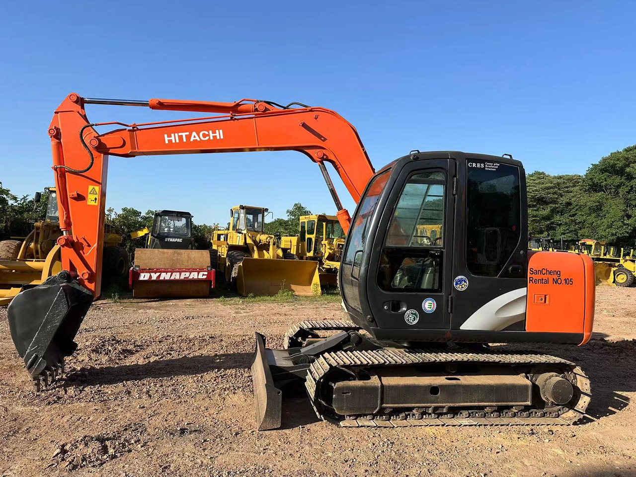 HITACHI ZAXIS ZX70 - حفار صغير: صورة 2 HITACHI ZAXIS ZX70 - حفار صغير: صورة 2