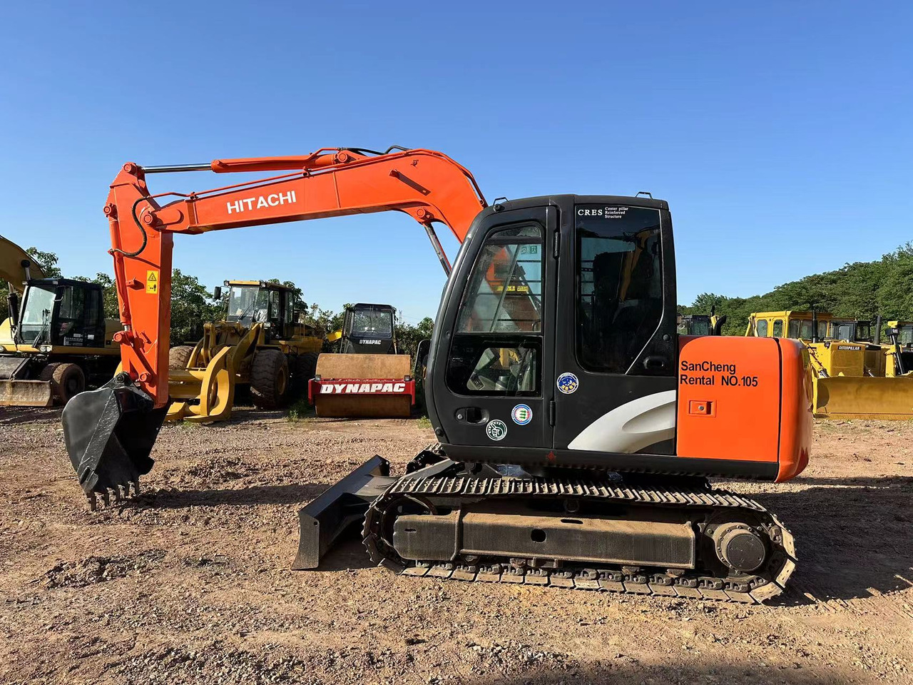 Hitachi ZX70 mini excavator - حفار صغير: صورة 1 Hitachi ZX70 mini excavator - حفار صغير: صورة 1