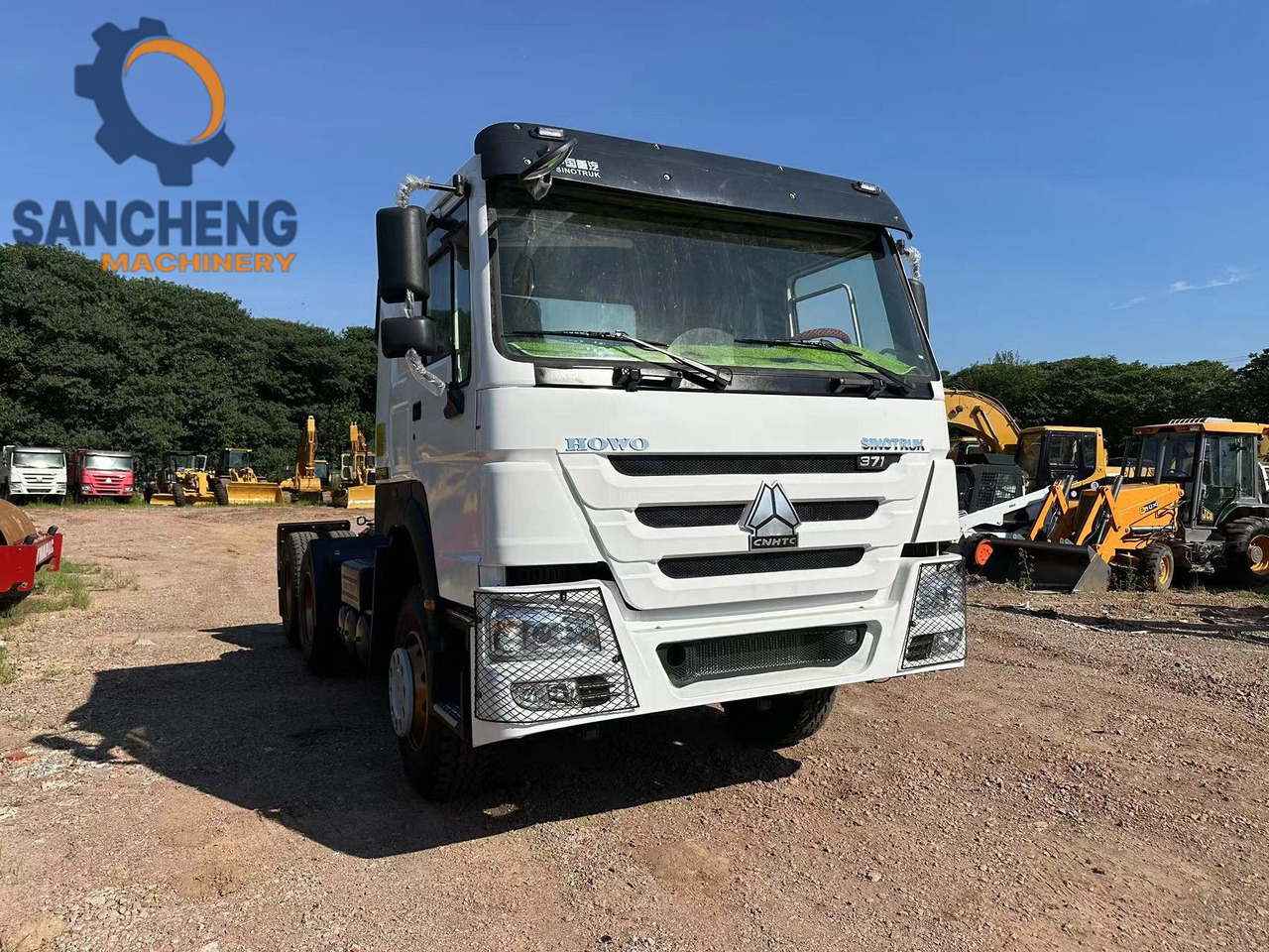 رأس تريلا SINOTRUK HOWO Truck Head 371: صورة 6