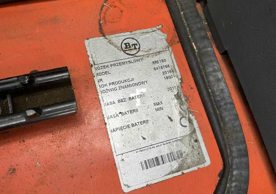 BT RRE180 - رافعة شوكية للوصول للأماكن الضيقة: صورة 4 BT RRE180 - رافعة شوكية للوصول للأماكن الضيقة: صورة 4