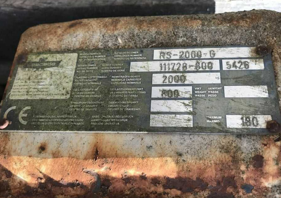 Cascade RS-2000-G - مشبك - رافعة شوكية: صورة 2 Cascade RS-2000-G - مشبك - رافعة شوكية: صورة 2