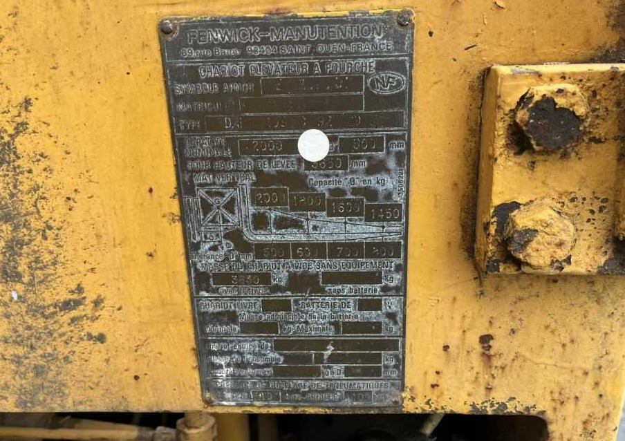 Fenwick DAP205 - رافعة شوكية ديزل: صورة 4 Fenwick DAP205 - رافعة شوكية ديزل: صورة 4