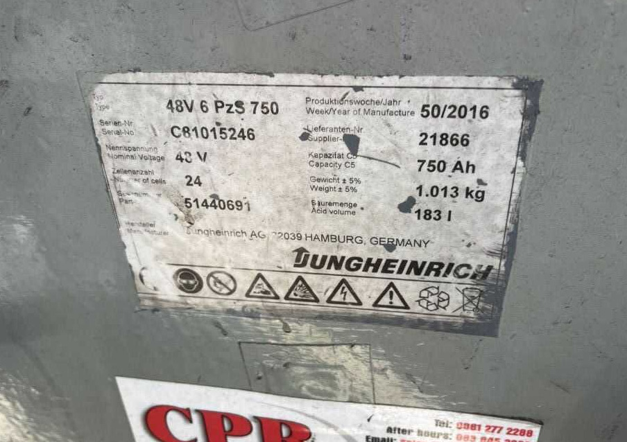 Jungheinrich EFG320 - رافعة شوكية كهربائية: صورة 5 Jungheinrich EFG320 - رافعة شوكية كهربائية: صورة 5
