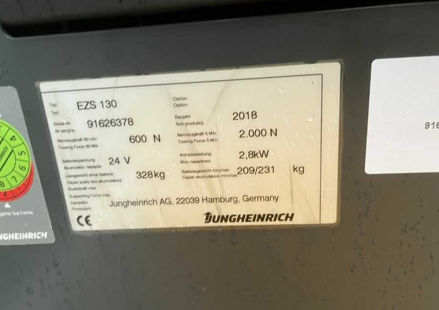 Jungheinrich EZS130 - جرار سحب: صورة 4 Jungheinrich EZS130 - جرار سحب: صورة 4