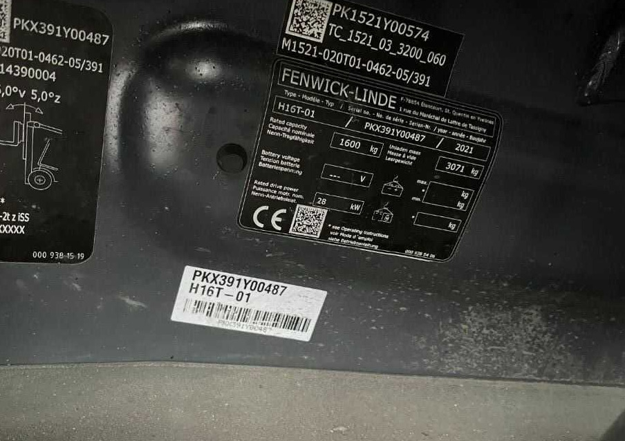 Linde H16T-01 - رافعة شوكية تعمل بالغاز: صورة 4 Linde H16T-01 - رافعة شوكية تعمل بالغاز: صورة 4