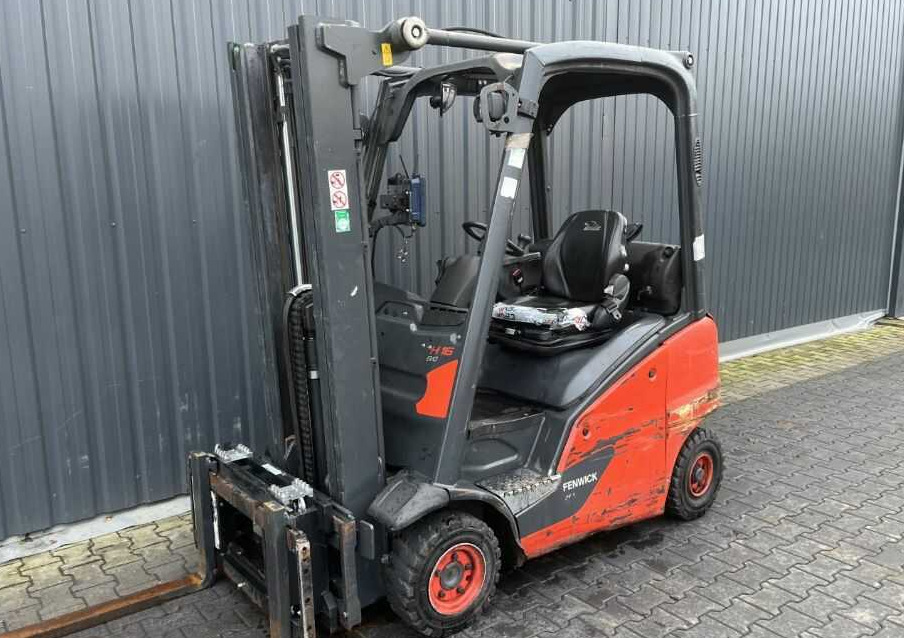Linde H16T-01 - رافعة شوكية تعمل بالغاز: صورة 1 Linde H16T-01 - رافعة شوكية تعمل بالغاز: صورة 1
