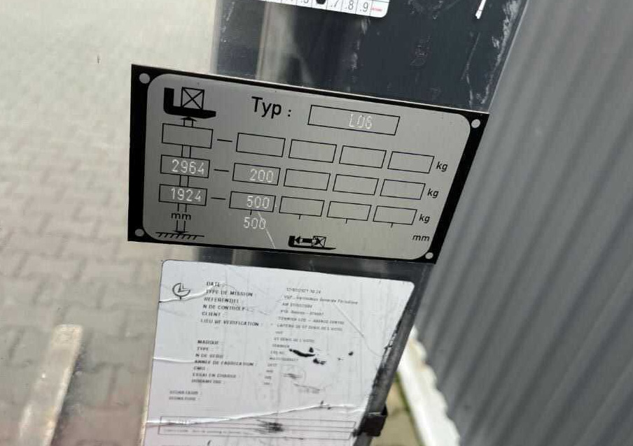 Linde L06AC - آلة تكديس: صورة 5 Linde L06AC - آلة تكديس: صورة 5