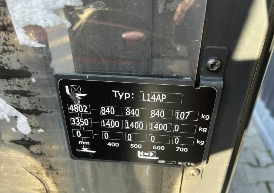 Linde L14AP - آلة تكديس: صورة 5 Linde L14AP - آلة تكديس: صورة 5