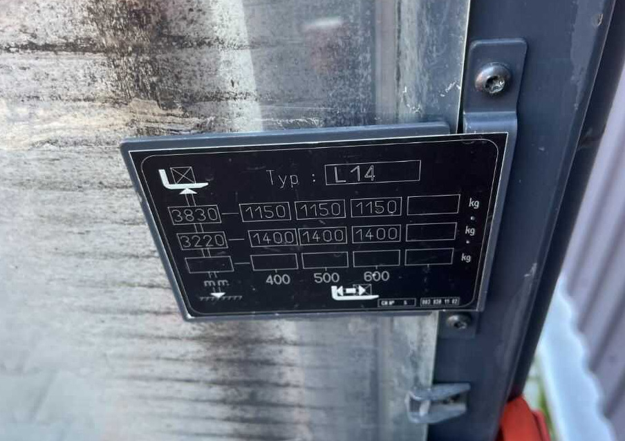 Linde L14 - آلة تكديس: صورة 5 Linde L14 - آلة تكديس: صورة 5