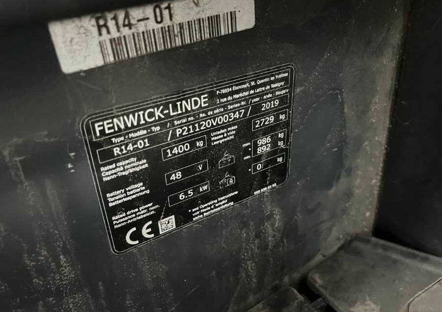 Linde R14-01 - رافعة شوكية للوصول للأماكن الضيقة: صورة 4 Linde R14-01 - رافعة شوكية للوصول للأماكن الضيقة: صورة 4