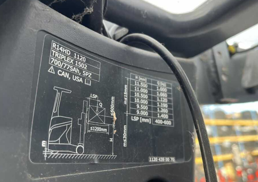 Linde R14HD-01 - رافعة شوكية للوصول للأماكن الضيقة: صورة 5 Linde R14HD-01 - رافعة شوكية للوصول للأماكن الضيقة: صورة 5