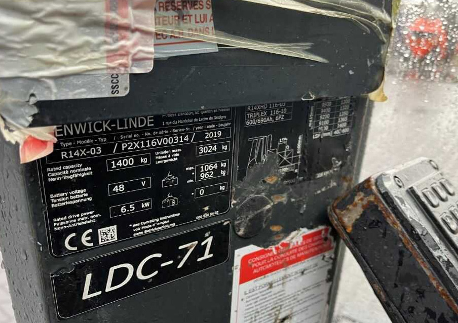 Linde R14X - رافعة شوكية للوصول للأماكن الضيقة: صورة 4 Linde R14X - رافعة شوكية للوصول للأماكن الضيقة: صورة 4