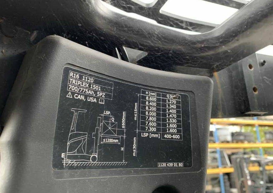 Linde R16-01 - رافعة شوكية للوصول للأماكن الضيقة: صورة 5 Linde R16-01 - رافعة شوكية للوصول للأماكن الضيقة: صورة 5