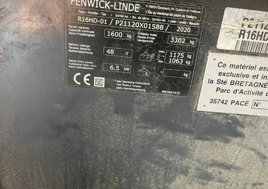 Linde R16HD-01 - رافعة شوكية للوصول للأماكن الضيقة: صورة 4 Linde R16HD-01 - رافعة شوكية للوصول للأماكن الضيقة: صورة 4