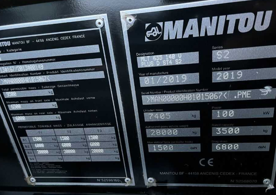 Manitou MLT635 140V - آلة رفع ونقل تلسكوبية: صورة 4 Manitou MLT635 140V - آلة رفع ونقل تلسكوبية: صورة 4