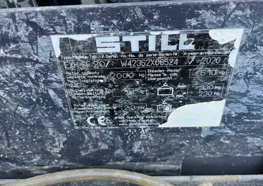 Still EXH-SF20 - شاحنة نقل الطبالي: صورة 4 Still EXH-SF20 - شاحنة نقل الطبالي: صورة 4