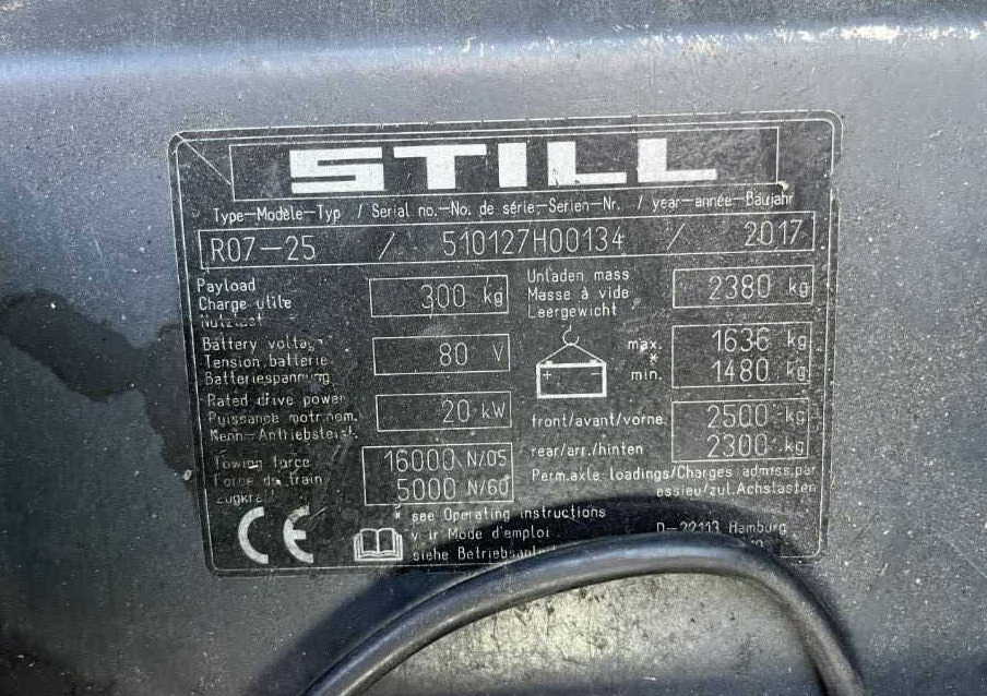 Still R07-25 - جرار سحب: صورة 4 Still R07-25 - جرار سحب: صورة 4