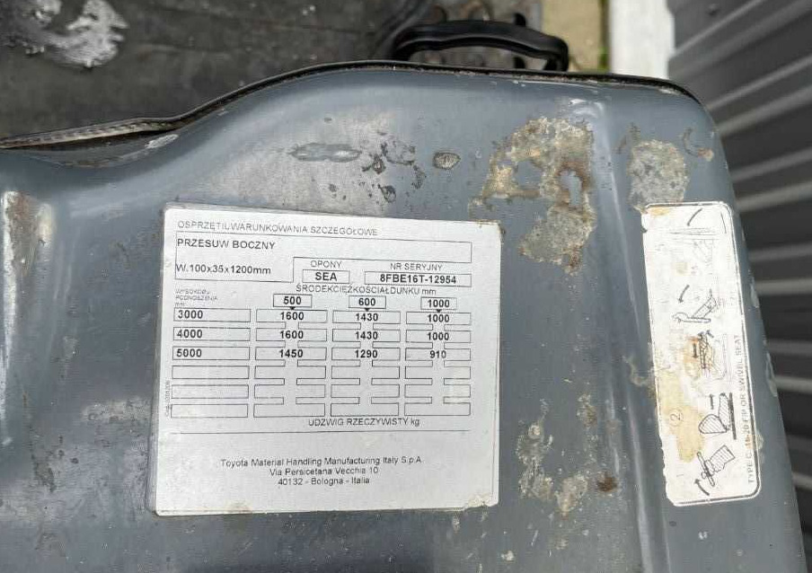 Toyota 8FBE16T - رافعة شوكية كهربائية: صورة 5 Toyota 8FBE16T - رافعة شوكية كهربائية: صورة 5