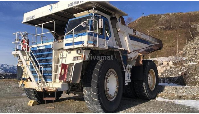 Komatsu HD985 - شاحنة قلاب التعدين: صورة 4 Komatsu HD985 - شاحنة قلاب التعدين: صورة 4