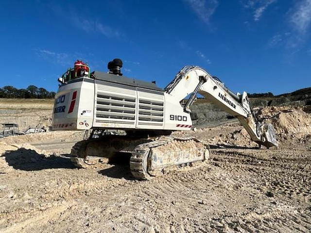 Liebherr R9100 - حفار زاحف: صورة 1 Liebherr R9100 - حفار زاحف: صورة 1