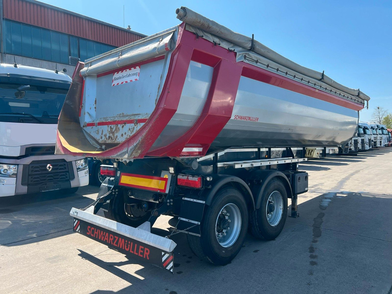 Schwarzmüller SM * KIPPER * 24 KUBIK * BPW * STAHLMULDE * - نصف مقطورة قلابة: صورة 4 Schwarzmüller SM * KIPPER * 24 KUBIK * BPW * STAHLMULDE * - نصف مقطورة قلابة: صورة 4