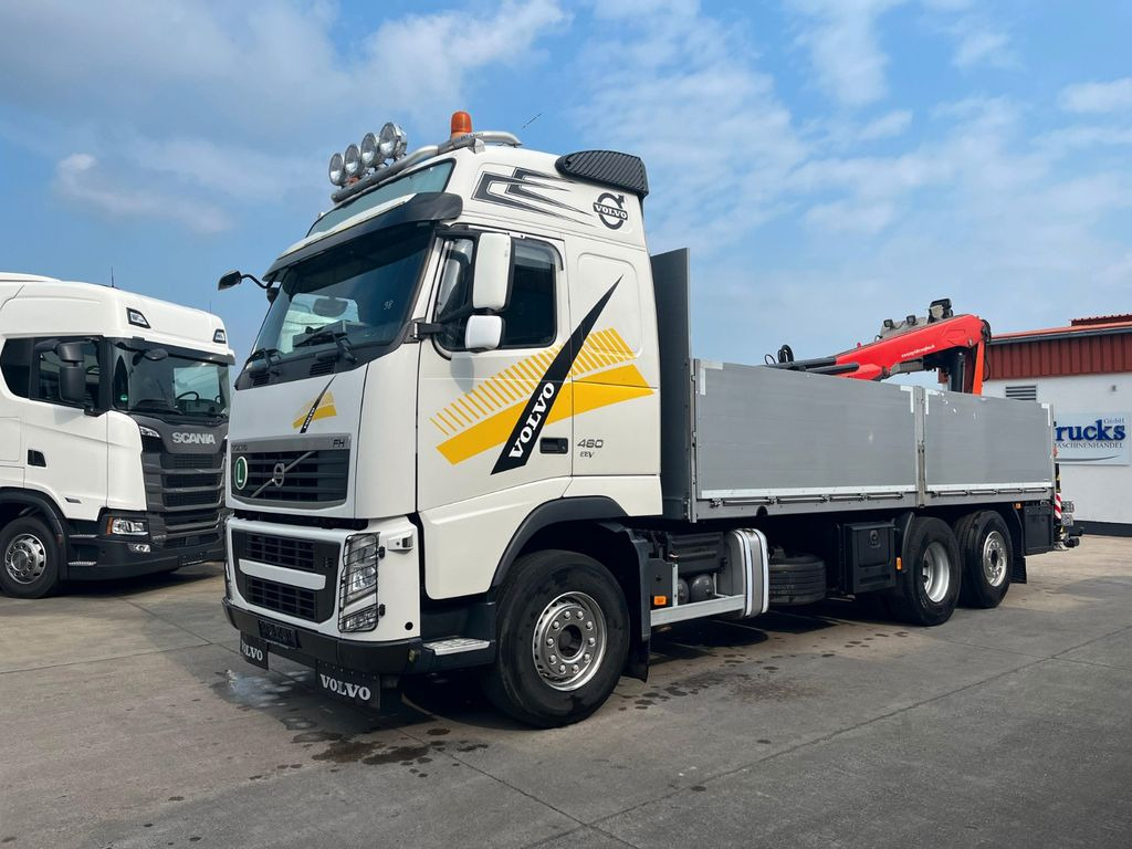 Volvo FH 460 * PRITSCHE * FASSI F185BS23 *13,30 M LANG - شاحنات مسطحة, شاحنة كرين: صورة 1 Volvo FH 460 * PRITSCHE * FASSI F185BS23 *13,30 M LANG - شاحنات مسطحة, شاحنة كرين: صورة 1