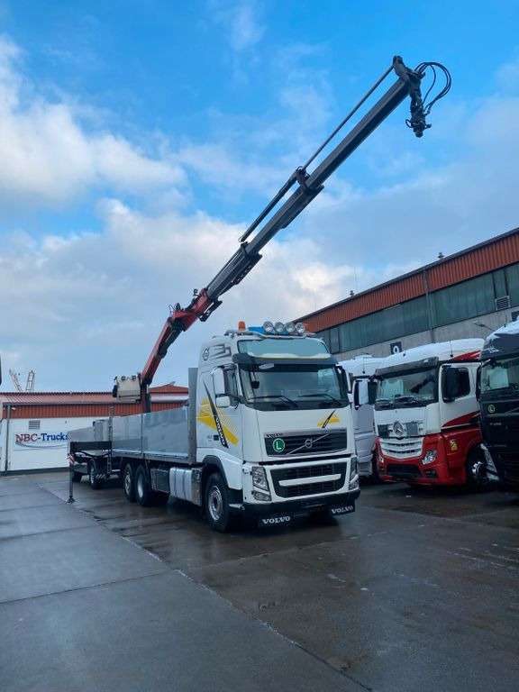 شاحنات مسطحة, شاحنة كرين Volvo FH 460 * PRITSCHE * FASSI F185BS23 *13,30 M LANG: صورة 13