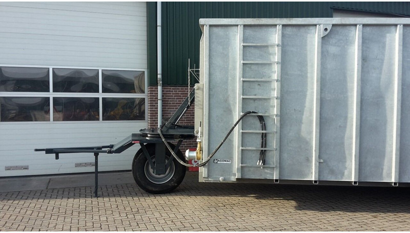 Mestcontainer met neuswiel - آلة نشر السماد: صورة 1 Mestcontainer met neuswiel - آلة نشر السماد: صورة 1