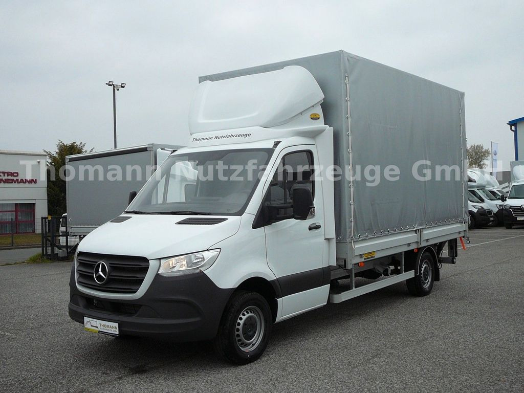 Mercedes-Benz Sprinter 317 CDI Pritsche Plane LBW Navi  - شاحنة مغلقة بستائر جانبية: صورة 2 Mercedes-Benz Sprinter 317 CDI Pritsche Plane LBW Navi  - شاحنة مغلقة بستائر جانبية: صورة 2