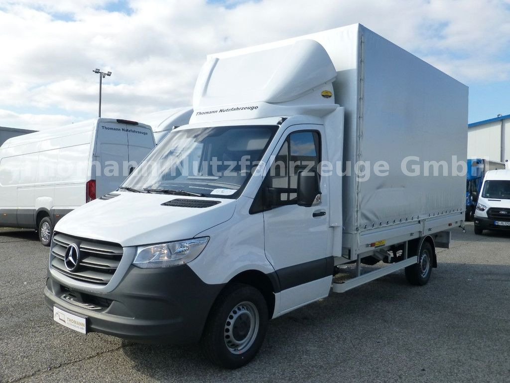 Mercedes-Benz Sprinter 317 CDI Pritsche Plane - شاحنة مغلقة بستائر جانبية: صورة 3 Mercedes-Benz Sprinter 317 CDI Pritsche Plane - شاحنة مغلقة بستائر جانبية: صورة 3