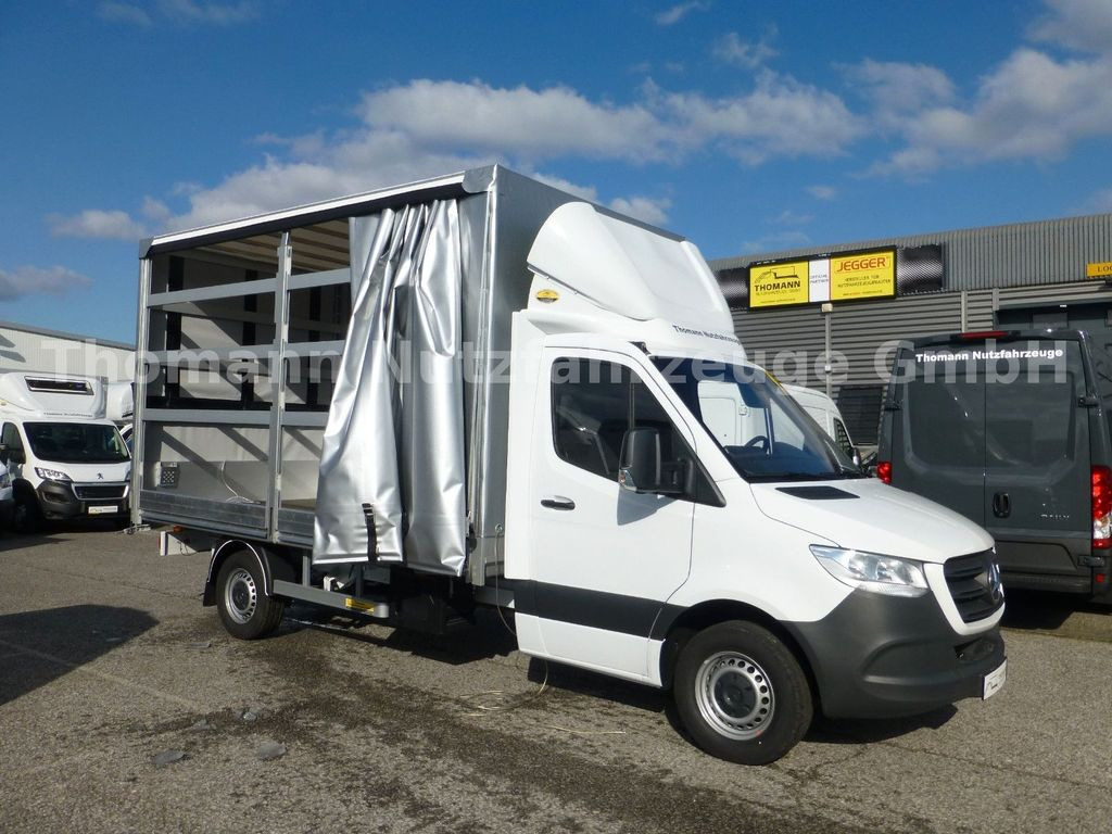Mercedes-Benz Sprinter 317 CDI Pritsche Plane - شاحنة مغلقة بستائر جانبية: صورة 1 Mercedes-Benz Sprinter 317 CDI Pritsche Plane - شاحنة مغلقة بستائر جانبية: صورة 1