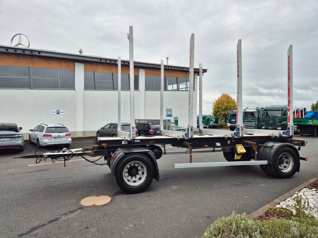 Befa 2S24LZ63 Kurzholzanhänger - مقطورة اخشاب: صورة 5 Befa 2S24LZ63 Kurzholzanhänger - مقطورة اخشاب: صورة 5