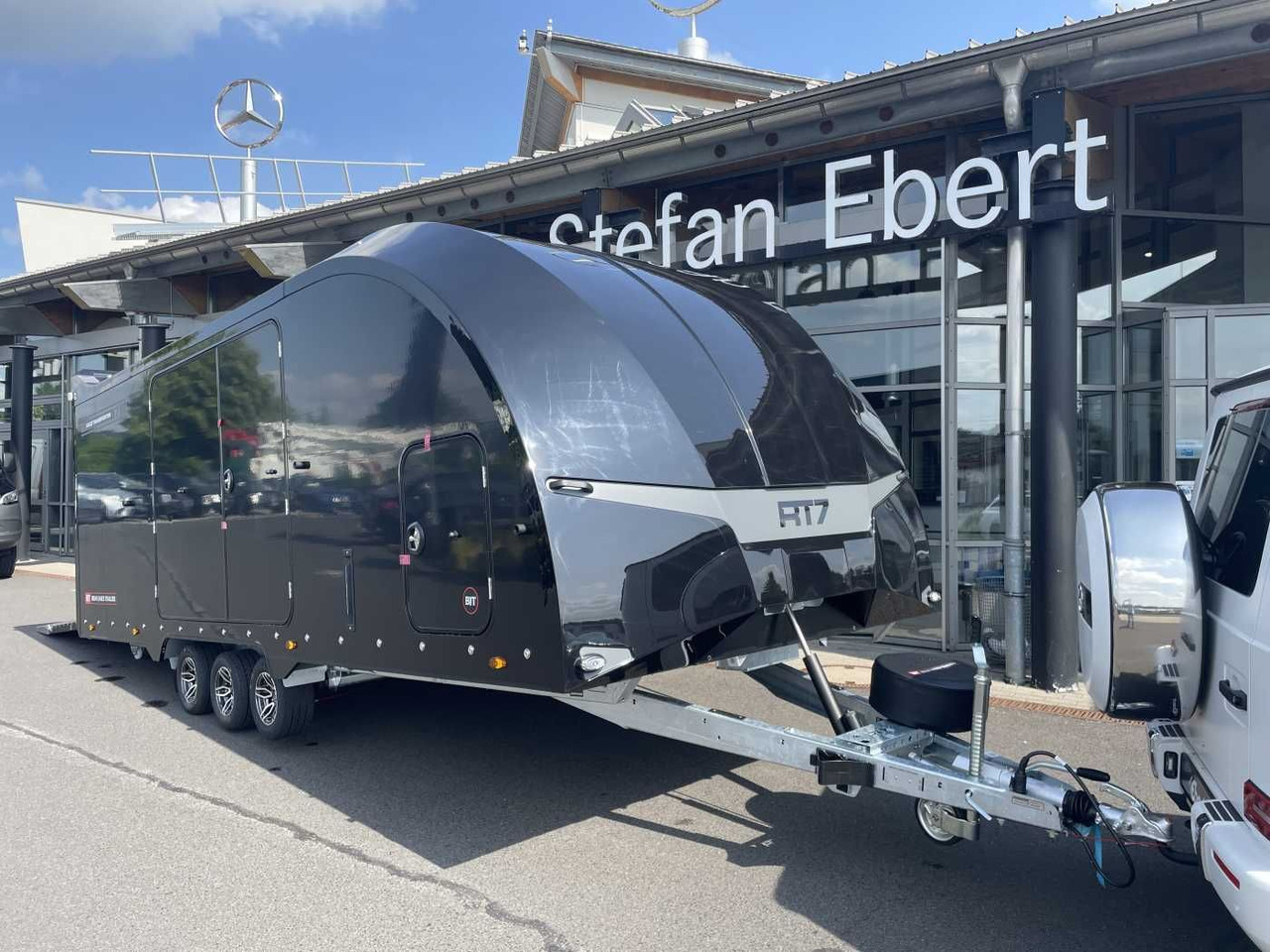 Brian James Race Transporter 7 / 6,16 m 3.500 kg - تريلا نقل سيارات: صورة 5 Brian James Race Transporter 7 / 6,16 m 3.500 kg - تريلا نقل سيارات: صورة 5