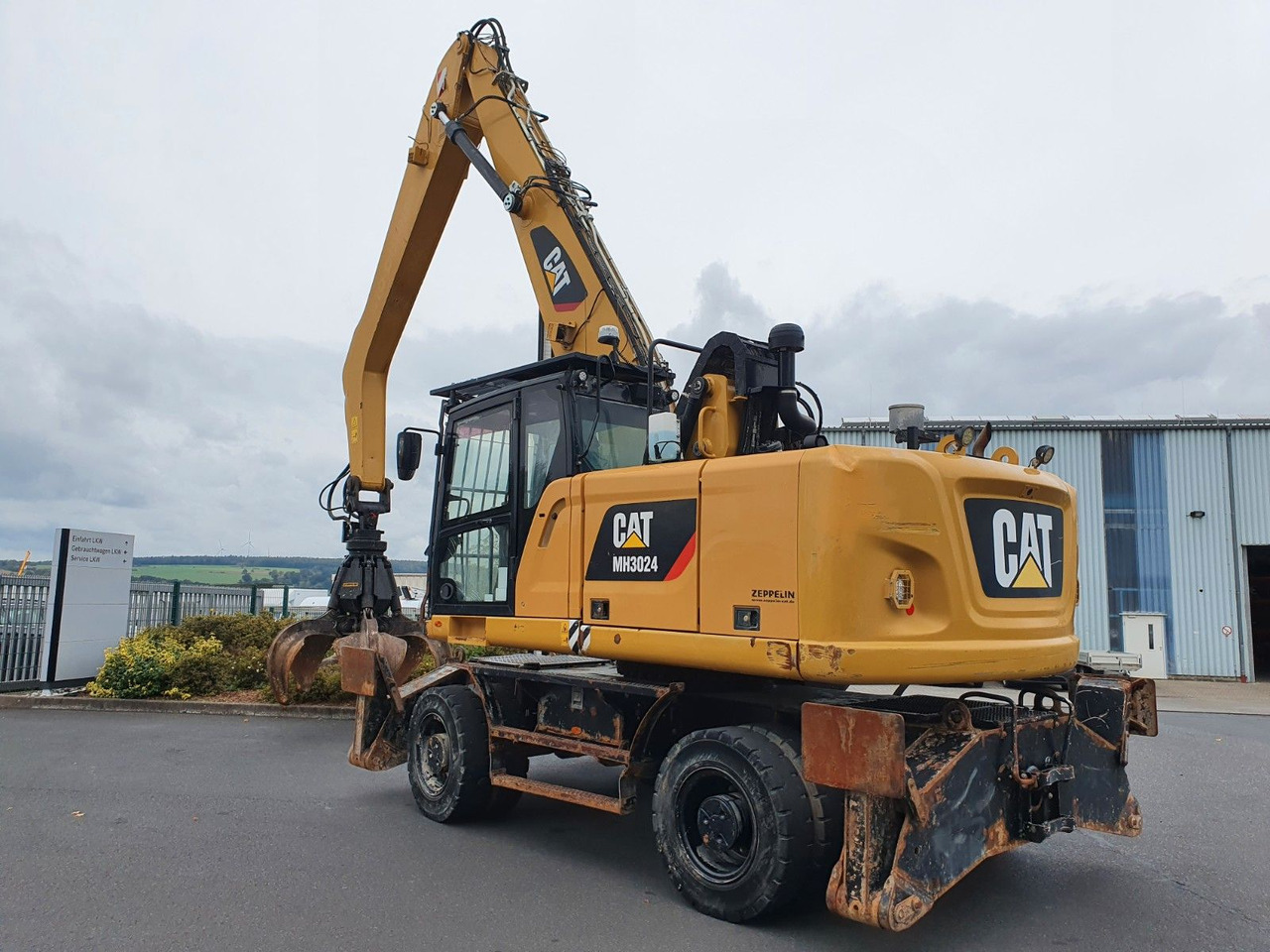 CAT MH3024 / MH 3024 / Greifer / 2018 / 9.424h - حفار ذو عجلات: صورة 5 CAT MH3024 / MH 3024 / Greifer / 2018 / 9.424h - حفار ذو عجلات: صورة 5