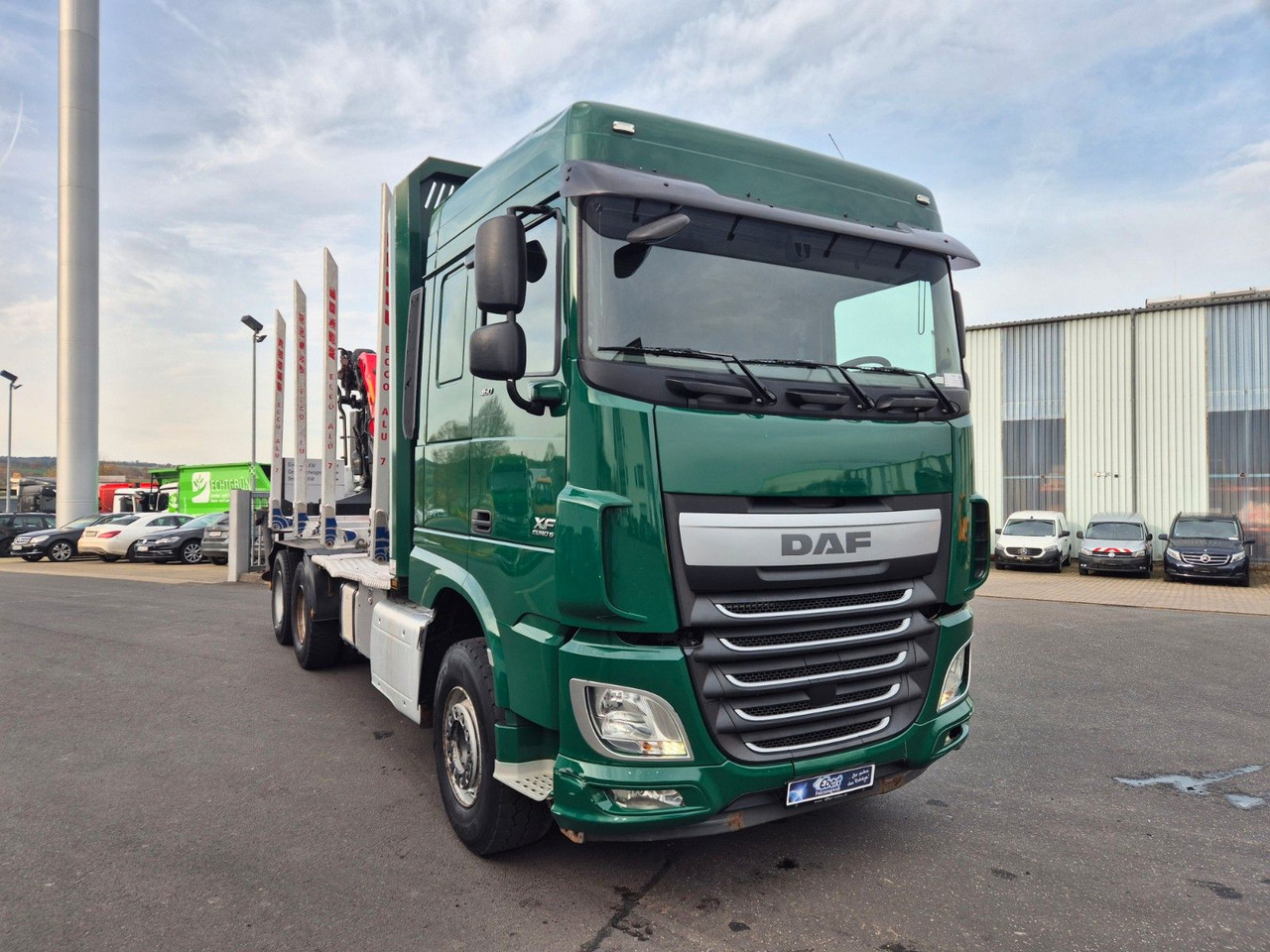 DAF XF 460 6x4 Epsilon M12Z91 - شاحنة قطع الأشجار, شاحنة كرين: صورة 3 DAF XF 460 6x4 Epsilon M12Z91 - شاحنة قطع الأشجار, شاحنة كرين: صورة 3