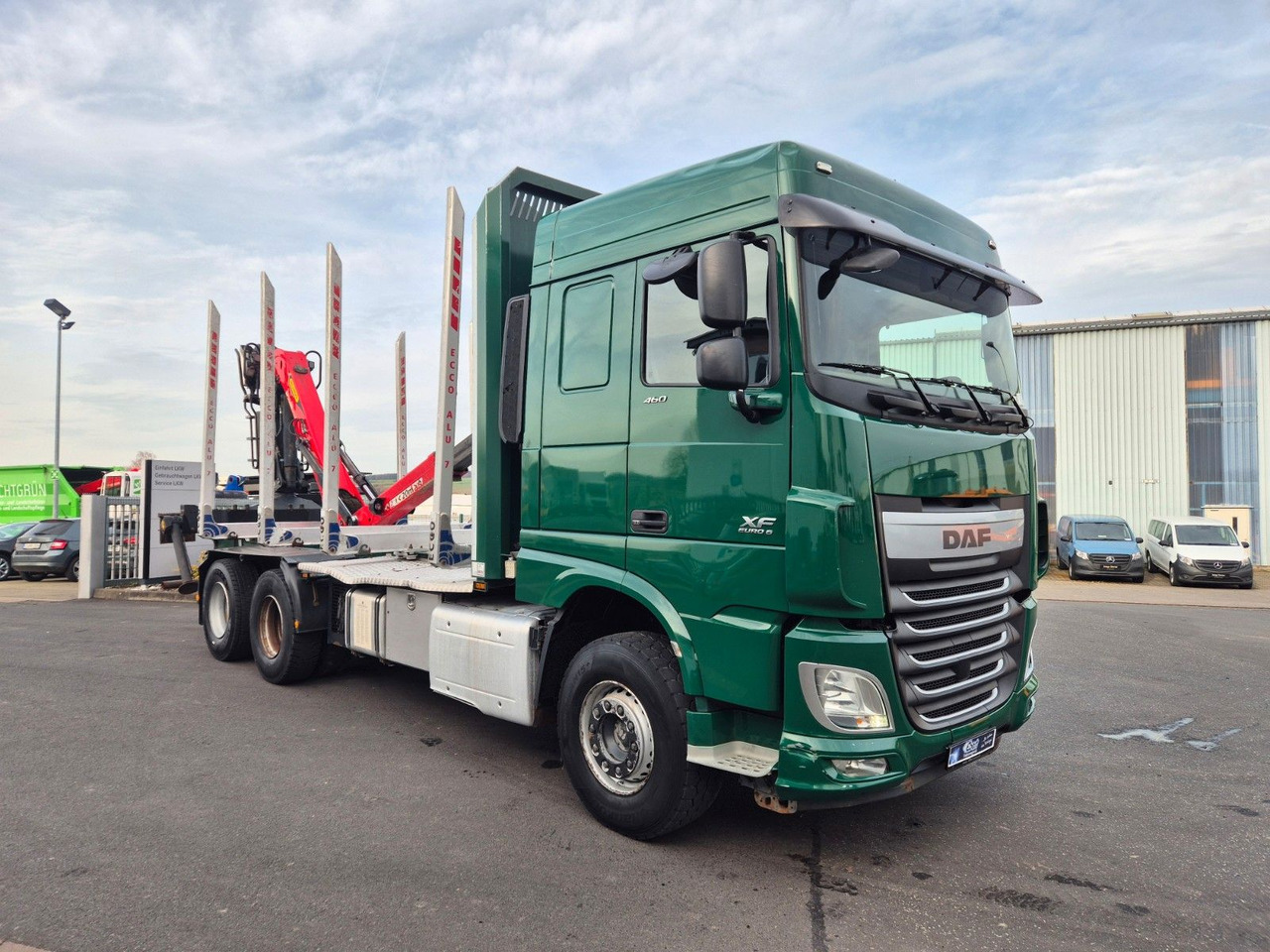 DAF XF 460 6x4 Epsilon M12Z91 - شاحنة قطع الأشجار, شاحنة كرين: صورة 4 DAF XF 460 6x4 Epsilon M12Z91 - شاحنة قطع الأشجار, شاحنة كرين: صورة 4