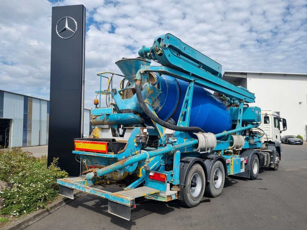 De Buf Beton-Mischer 9m³/Sermac 24m Betonpumpe - نصف مقطورة خلاطة خرسانة: صورة 1 De Buf Beton-Mischer 9m³/Sermac 24m Betonpumpe - نصف مقطورة خلاطة خرسانة: صورة 1