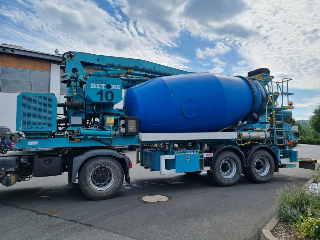 De Buf Beton-Mischer 9m³/Sermac 24m Betonpumpe - نصف مقطورة خلاطة خرسانة: صورة 5 De Buf Beton-Mischer 9m³/Sermac 24m Betonpumpe - نصف مقطورة خلاطة خرسانة: صورة 5