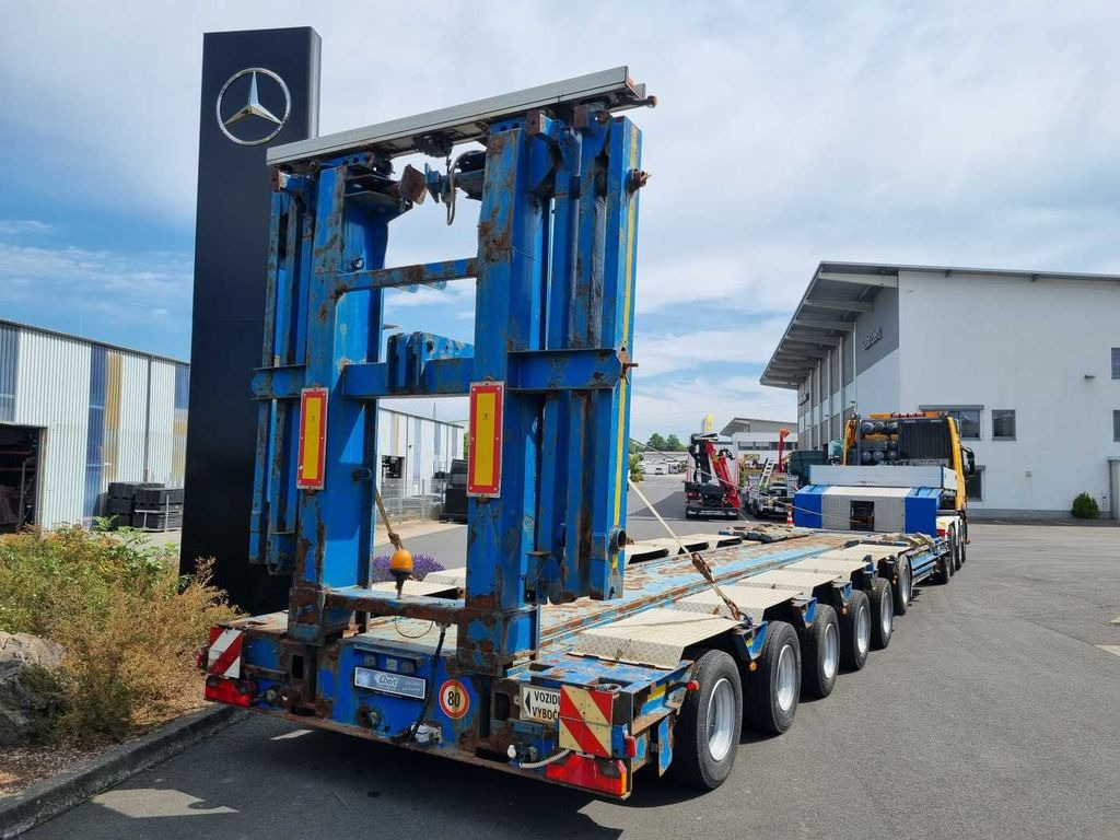 Goldhofer STZ-H6-57/80A Teleskop-Tieflader Waggontransport Goldhofer STZ-H6-57/80A Teleskop-Tieflader Waggontransport - نصف مقطورة بلودر منخفض: صورة 2 Goldhofer STZ-H6-57/80A Teleskop-Tieflader Waggontransport Goldhofer STZ-H6-57/80A Teleskop-Tieflader Waggontransport - نصف مقطورة بلودر منخفض: صورة 2